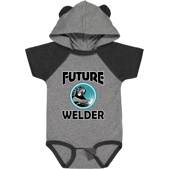 Inktastic Welding Future Welder Boys Baby Bodysuit
