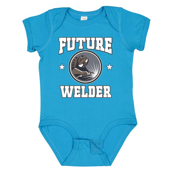 Inktastic Welding Future Welder Fabricator Boys or Girls Baby Bodysuit