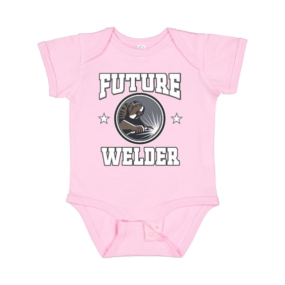 Inktastic Welding Future Welder Fabricator Boys or Girls Baby Bodysuit