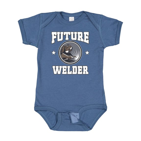 Inktastic Welding Future Welder Fabricator Boys or Girls Baby Bodysuit