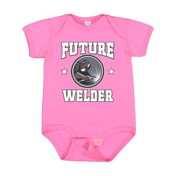 Inktastic Welding Future Welder Fabricator Boys or Girls Baby Bodysuit