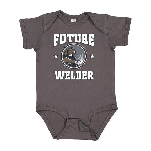 Inktastic Welding Future Welder Fabricator Boys or Girls Baby Bodysuit