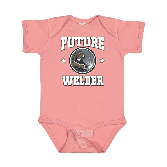 Inktastic Welding Future Welder Fabricator Boys or Girls Baby Bodysuit