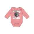 thumbnail image 1 of Inktastic Welding Future Welder Fabricator Boys or Girls Long Sleeve Baby Bodysuit, 1 of 5