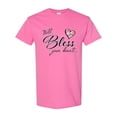 thumbnail image 1 of Inktastic Well Bless Your Heart with Floral Print T-Shirt, 1 of 5