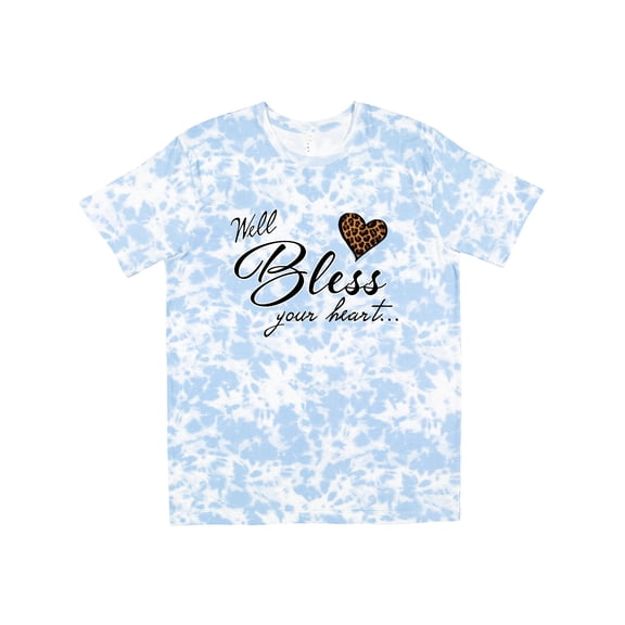 Inktastic Well Bless Your Heart with Leopard Print T-Shirt