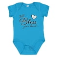thumbnail image 1 of Inktastic Well Bless your Heart with Calico Print Boys or Girls Baby Bodysuit, 1 of 5