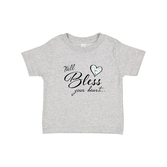 Inktastic Well Bless your Heart with Calico Print Boys or Girls Baby T-Shirt