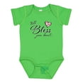 thumbnail image 1 of Inktastic Well Bless your Heart with Floral Print Boys or Girls Baby Bodysuit, 1 of 5