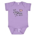thumbnail image 1 of Inktastic Well Bless your Heart with Floral Print Boys or Girls Baby Bodysuit, 1 of 5