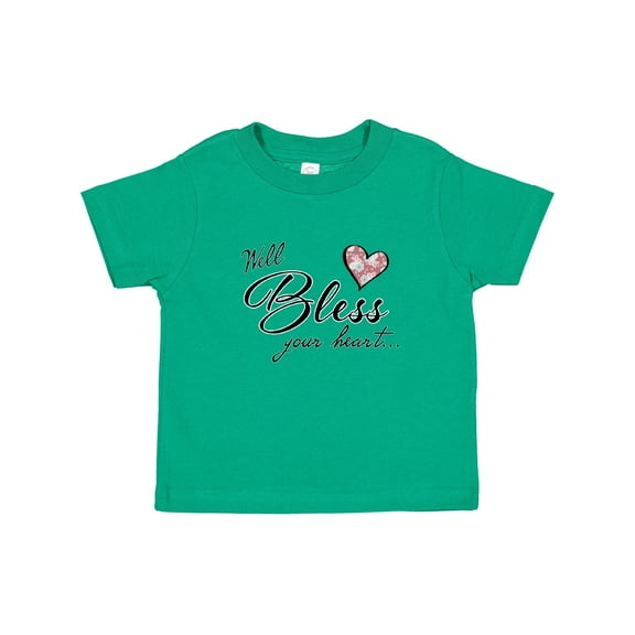 Inktastic Well Bless your Heart with Floral Print Boys or Girls Baby T-Shirt