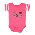 thumbnail image 1 of Inktastic Well Bless Your Heart with Leopard Print Boys or Girls Baby Bodysuit, 1 of 5