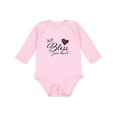 thumbnail image 1 of Inktastic Well Bless your Heart with Leopard Print Boys or Girls Long Sleeve Baby Bodysuit, 1 of 5