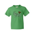 thumbnail image 1 of Inktastic Well Bless your Heart with Leopard Print Youth T-Shirt, 1 of 5