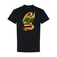 thumbnail image 1 of Inktastic Well-read Cute Gold Dragon Reading Books T-Shirt, 1 of 5