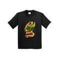 thumbnail image 1 of Inktastic Well-read Cute Gold Dragon Reading Books Youth T-Shirt, 1 of 5