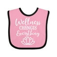 thumbnail image 1 of Inktastic Wellness Health Meditation Boys or Girls Baby Bib, 1 of 4