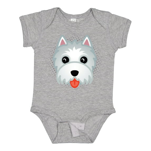 Inktastic West Highland Terrier Dog Lover Boys or Girls Baby Bodysuit