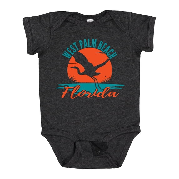 Inktastic West Palm Beach Florida Vacation Boys or Girls Baby Bodysuit