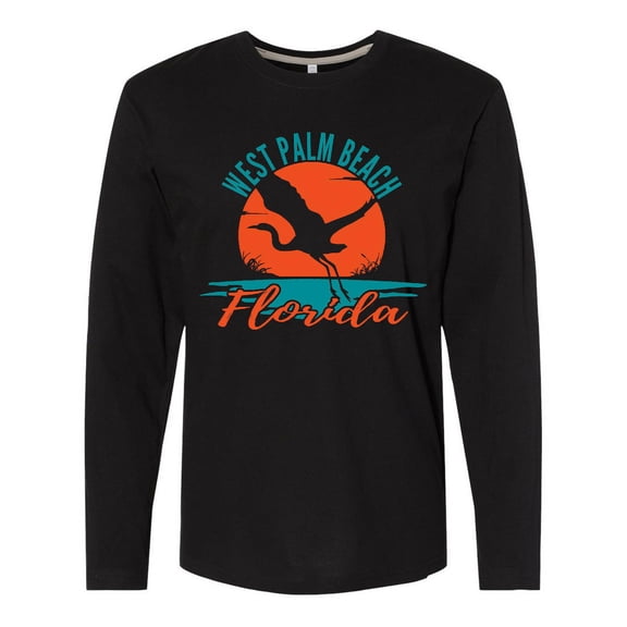 Inktastic West Palm Beach Florida Vacation Long Sleeve T-Shirt