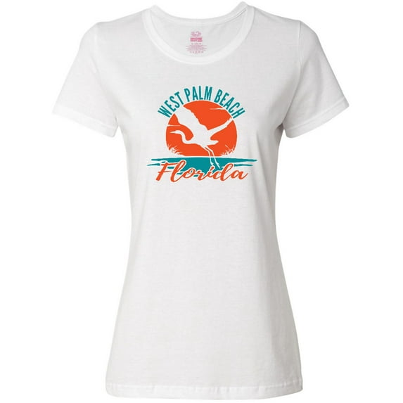 Inktastic West Palm Beach Florida Vacation Women's T-Shirt