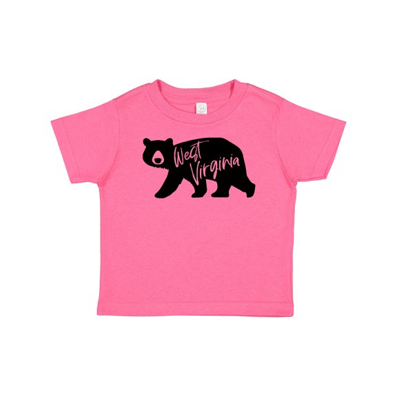 Inktastic West Virginia Black Bear Silhouette Boys or Girls Baby T-Shirt