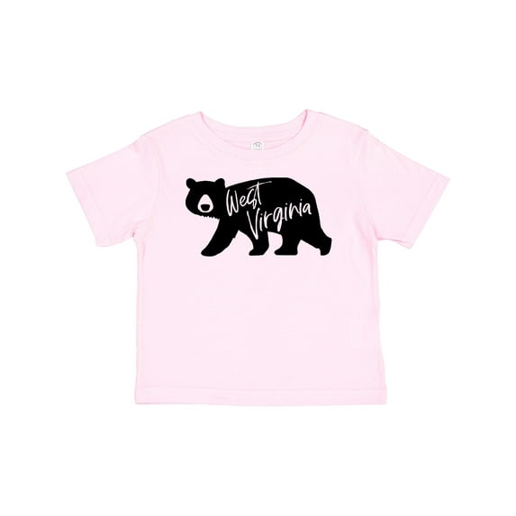 Inktastic West Virginia Black Bear Silhouette Boys or Girls Baby T-Shirt