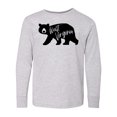 thumbnail image 1 of Inktastic West Virginia Black Bear Silhouette Long Sleeve Youth T-Shirt, 1 of 5