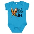 thumbnail image 1 of Inktastic West Virginia Girl- Butterfly Girls Baby Bodysuit, 1 of 5