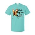 thumbnail image 1 of Inktastic West Virginia Girl- Butterfly T-Shirt, 1 of 5