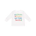 thumbnail image 1 of Inktastic West Virginia Grandma Loves Me Boys or Girls Long Sleeve Toddler T-Shirt, 1 of 5