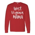 thumbnail image 1 of Inktastic West Virginia Mama Long Sleeve T-Shirt, 1 of 5
