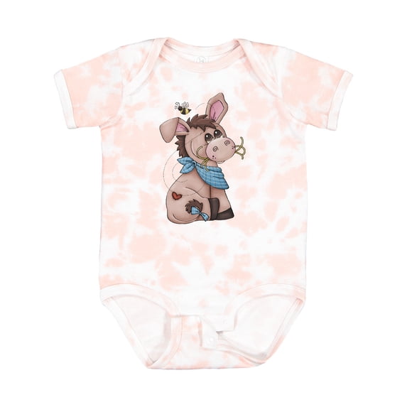 Inktastic Western Dilly Donkey Boys Baby Bodysuit