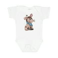thumbnail image 1 of Inktastic Western Dilly Donkey Boys Baby Bodysuit, 1 of 5