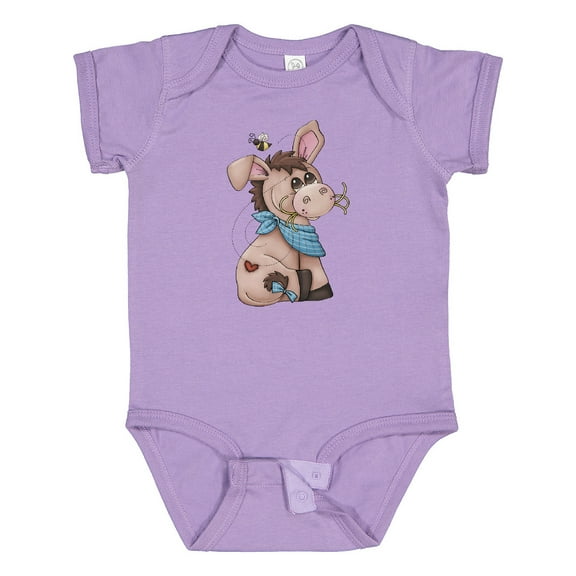 Inktastic Western Dilly Donkey Boys Baby Bodysuit