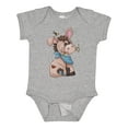 thumbnail image 1 of Inktastic Western Dilly Donkey Boys Baby Bodysuit, 1 of 5