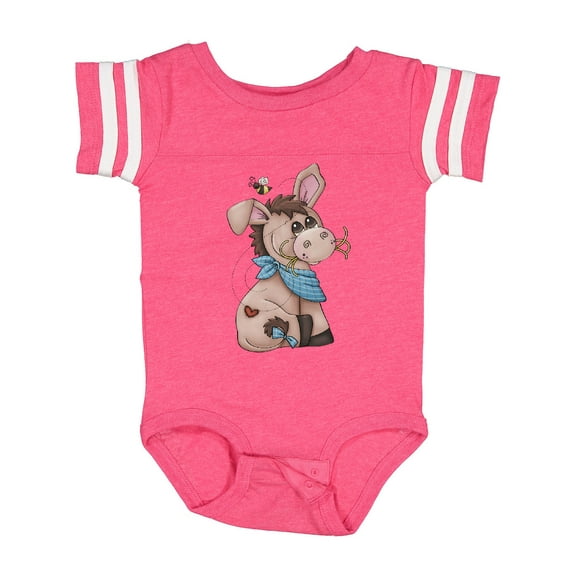 Inktastic Western Dilly Donkey Boys Baby Bodysuit