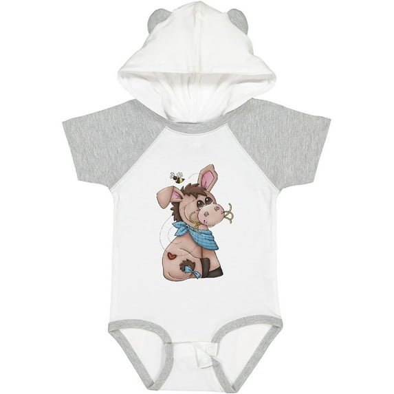 Inktastic Western Dilly Donkey Boys Baby Bodysuit