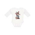 thumbnail image 1 of Inktastic Western Dilly Donkey Boys Long Sleeve Baby Bodysuit, 1 of 5