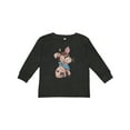 thumbnail image 1 of Inktastic Western Dilly Donkey Boys Long Sleeve Toddler T-Shirt, 1 of 5