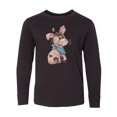 thumbnail image 1 of Inktastic Western Dilly Donkey Long Sleeve Youth T-Shirt, 1 of 5