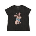 thumbnail image 1 of Inktastic Western Dilly Donkey Women's Plus Size T-Shirt, 1 of 5
