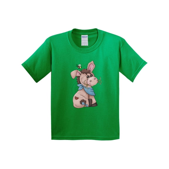 Inktastic Western Dilly Donkey Youth T-Shirt