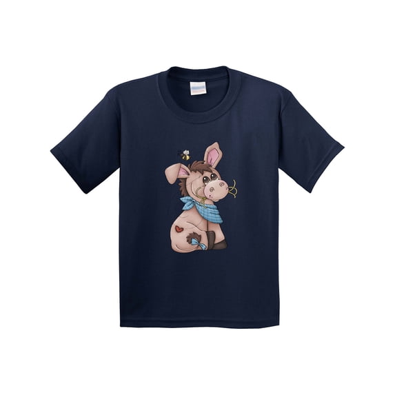 Inktastic Western Dilly Donkey Youth T-Shirt