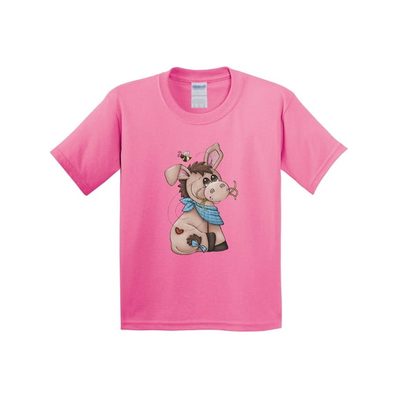 Inktastic Western Dilly Donkey Youth T-Shirt