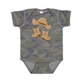 thumbnail image 1 of Inktastic Western Style Boy Boots Boys or Girls Baby Bodysuit, 1 of 5