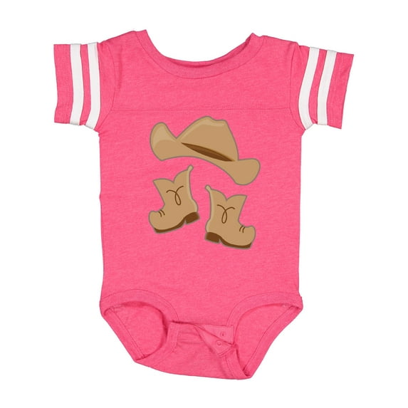 Inktastic Western Style Boy Boots Boys or Girls Baby Bodysuit