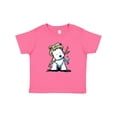 thumbnail image 1 of Inktastic Westie Fishing Buddy Boys or Girls Baby T-Shirt, 1 of 5