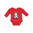 thumbnail image 1 of Inktastic Westie Fishing Buddy Boys or Girls Long Sleeve Baby Bodysuit, 1 of 5