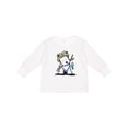 thumbnail image 1 of Inktastic Westie Fishing Buddy Boys or Girls Long Sleeve Toddler T-Shirt, 1 of 5
